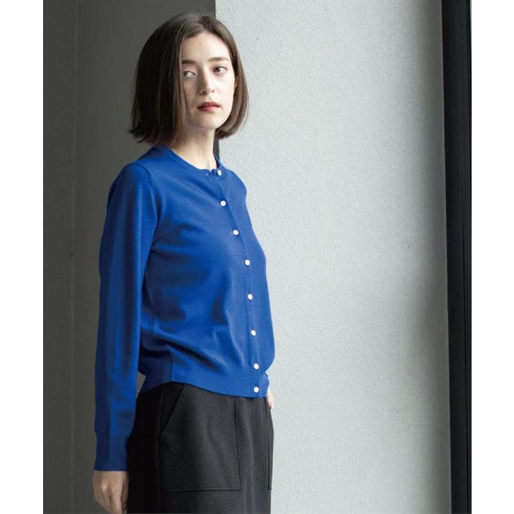 クルーニットカーディガン エクストラファインメリノウール【THEシリーズ 洗濯機… | OPAQUE.CLIP | 詳細画像28 