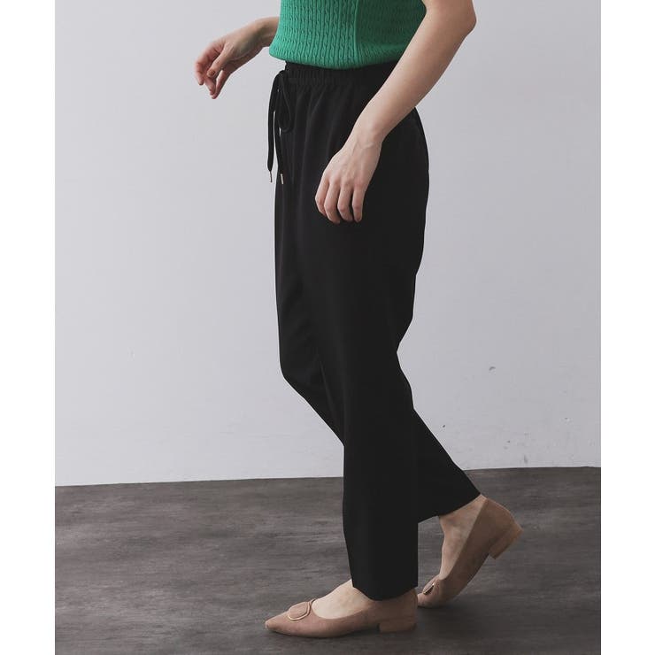 ストレッチ美脚イージーテーパードパンツ【防シワ/洗濯機洗い可】 | OPAQUE.CLIP | 詳細画像26 