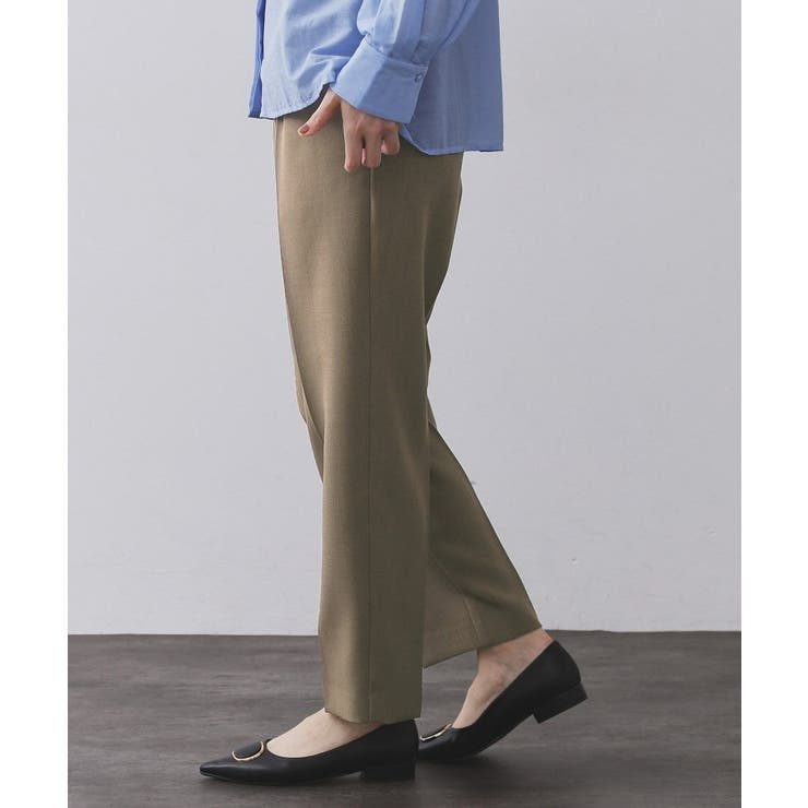 ストレッチ美脚イージーテーパードパンツ【防シワ/洗濯機洗い可】 | OPAQUE.CLIP | 詳細画像31 