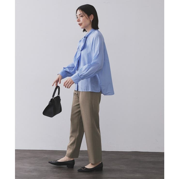 ストレッチ美脚イージーテーパードパンツ【防シワ/洗濯機洗い可】 | OPAQUE.CLIP | 詳細画像33 