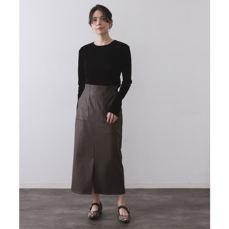 フロッキーチュールトップス【洗濯機OK】 | OPAQUE.CLIP | 詳細画像11 