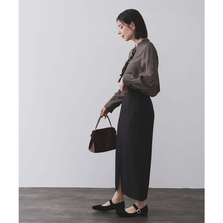 ストレッチダブルポケットタイトスカート【洗える】 | OPAQUE.CLIP | 詳細画像22 