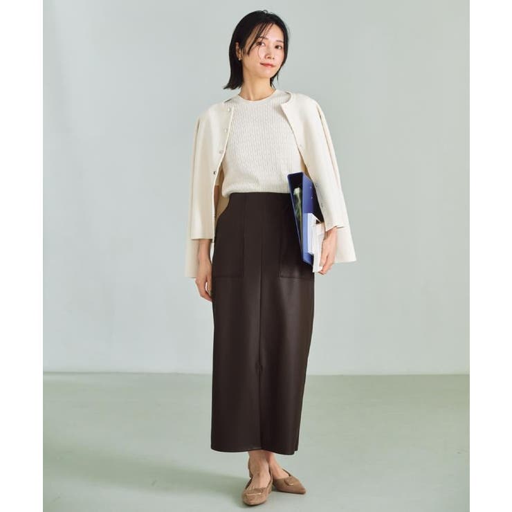 ストレッチダブルポケットタイトスカート【洗える】 | OPAQUE.CLIP | 詳細画像36 