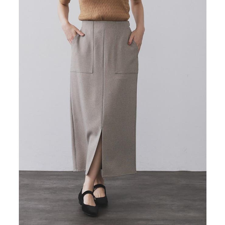 ストレッチダブルポケットタイトスカート【洗える】 | OPAQUE.CLIP | 詳細画像30 