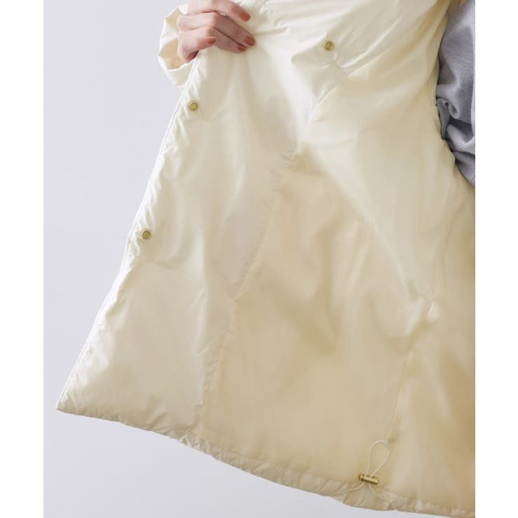 撥水フードミドルダウンコート【防風/抗菌防臭/洗濯機OK】《S～LL》 | OPAQUE.CLIP | 詳細画像26 