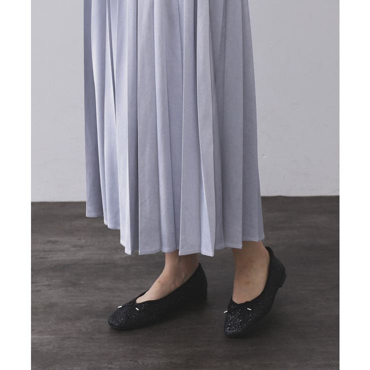 フェイクスウェードプリーツスカート【静電気防止加工/洗濯機OK】 | OPAQUE.CLIP | 詳細画像73 