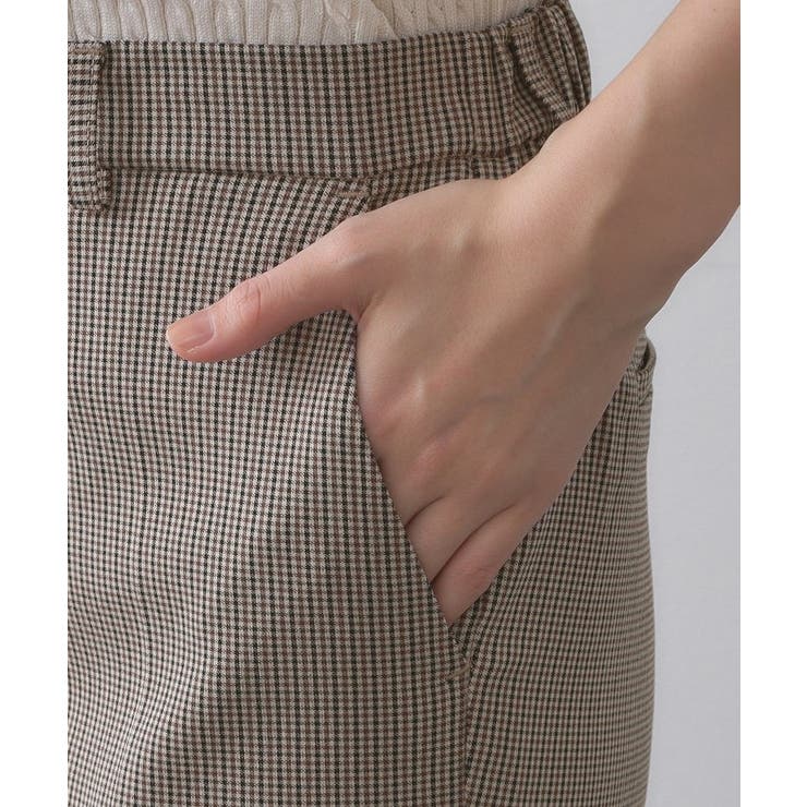 《SS-LLサイズ》ハイストレッチイージースティックパンツ【洗濯機洗い可】 | OPAQUE.CLIP | 詳細画像27 