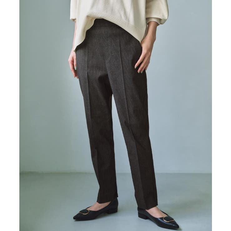 《SS-LLサイズ》ハイストレッチイージースティックパンツ【洗濯機洗い可】 | OPAQUE.CLIP | 詳細画像10 