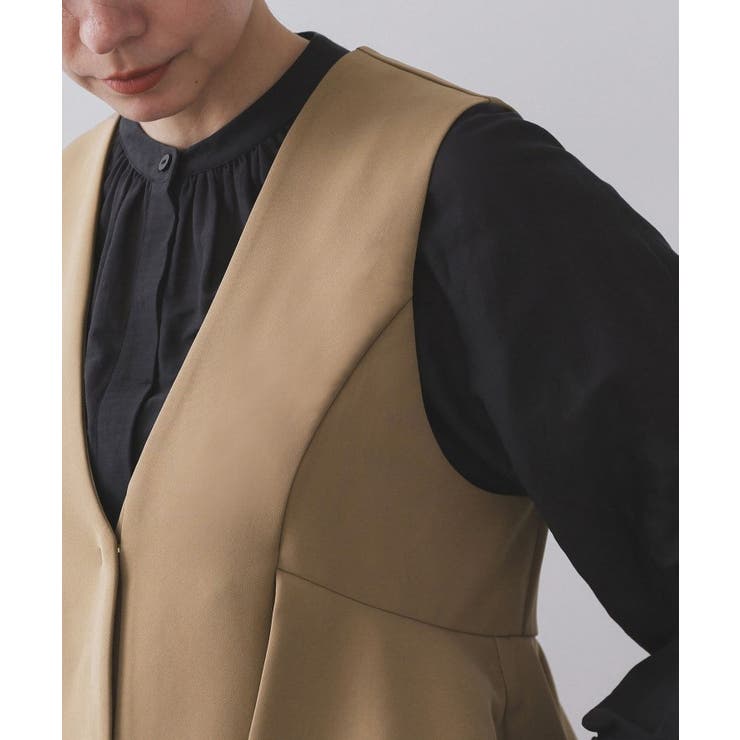 フリルペプラムジレ/セットアップ対応可【洗濯機洗い可】 | OPAQUE.CLIP | 詳細画像38 