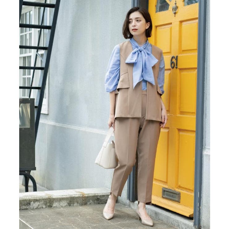 フリルペプラムジレ/セットアップ対応可【洗濯機洗い可】 | OPAQUE.CLIP | 詳細画像12 