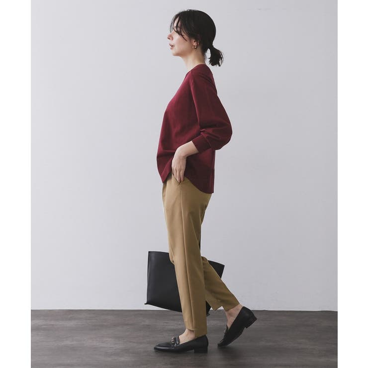 ステップヘムテーパードパンツ/セットアップ対応可【洗濯機洗い可】 | OPAQUE.CLIP | 詳細画像25 