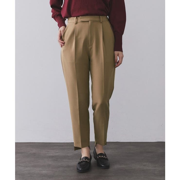 ステップヘムテーパードパンツ/セットアップ対応可【洗濯機洗い可】 | OPAQUE.CLIP | 詳細画像29 