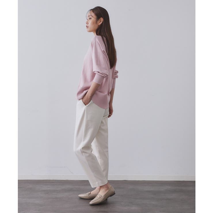 ウォームタッチ イージーテーパードパンツ【洗濯機洗OK/ストレッチ】 | OPAQUE.CLIP | 詳細画像22 