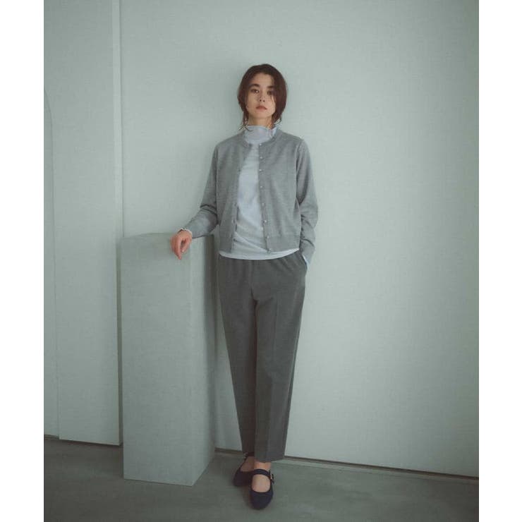 ウォームタッチ イージーテーパードパンツ【洗濯機洗OK/ストレッチ】 | OPAQUE.CLIP | 詳細画像29 