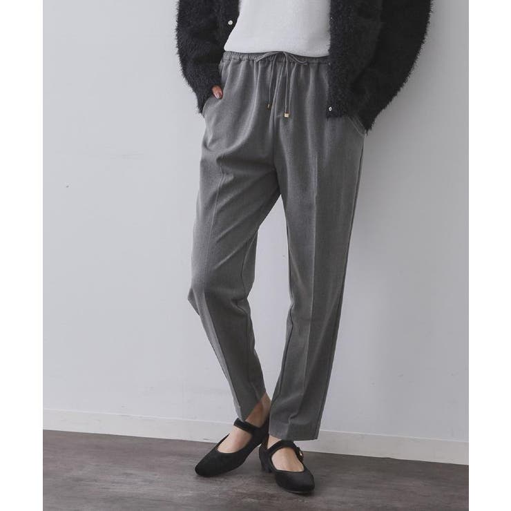 ウォームタッチ イージーテーパードパンツ【洗濯機洗OK/ストレッチ】 | OPAQUE.CLIP | 詳細画像24 