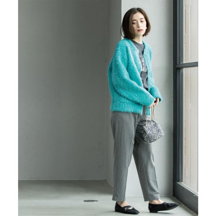 ウォームタッチ イージーテーパードパンツ【洗濯機洗OK/ストレッチ】 | OPAQUE.CLIP | 詳細画像6 