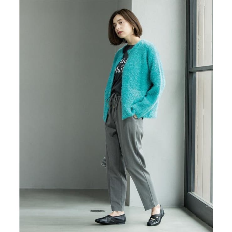 ウォームタッチ イージーテーパードパンツ【洗濯機洗OK/ストレッチ】 | OPAQUE.CLIP | 詳細画像9 