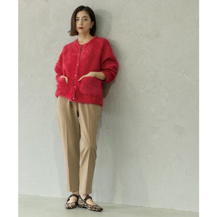 ウォームタッチ イージーテーパードパンツ【洗濯機洗OK/ストレッチ】 | OPAQUE.CLIP | 詳細画像15 