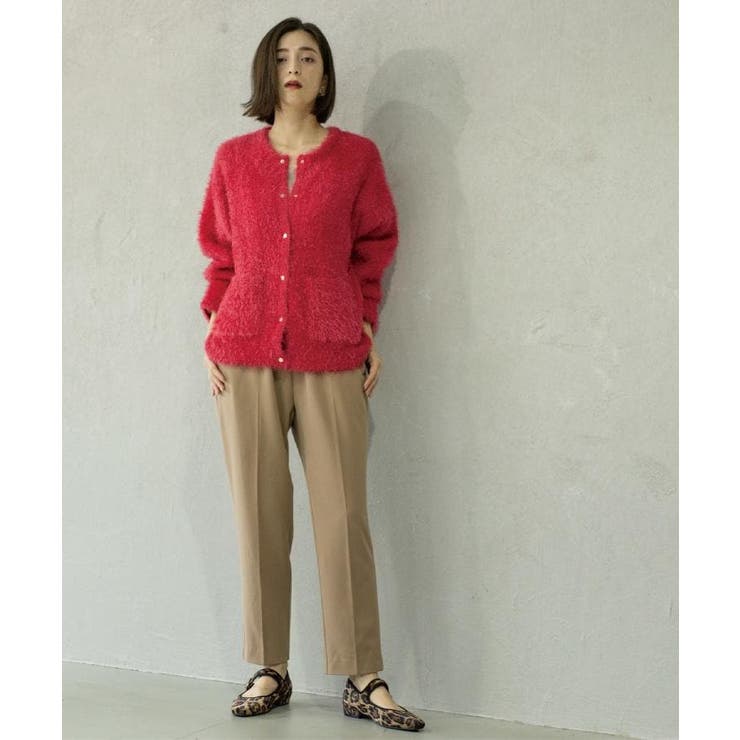 ウォームタッチ イージーテーパードパンツ【洗濯機洗OK/ストレッチ】 | OPAQUE.CLIP | 詳細画像16 