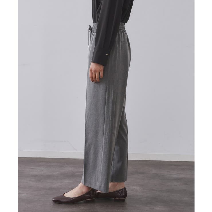 ウォームタッチ イージーワイドパンツ【洗濯機洗OK/ストレッチ】≪SS～LL≫ | OPAQUE.CLIP | 詳細画像41 