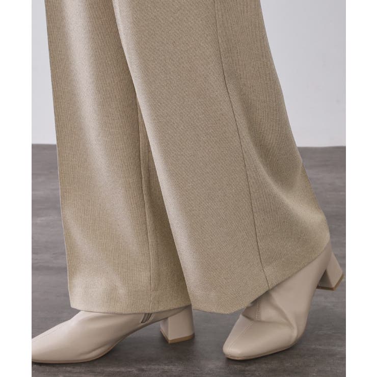 ストレッチタックワイドパンツ/セットアップ対応可【洗濯機OK】 | OPAQUE.CLIP | 詳細画像16 