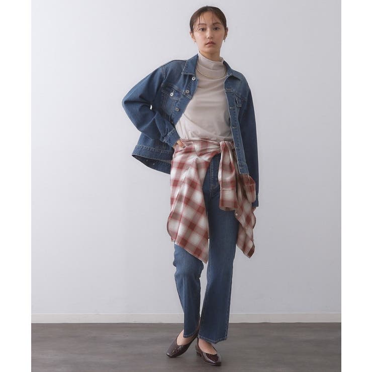 オンブレチェックシャツ【洗濯機洗い可】 | OPAQUE.CLIP | 詳細画像7 