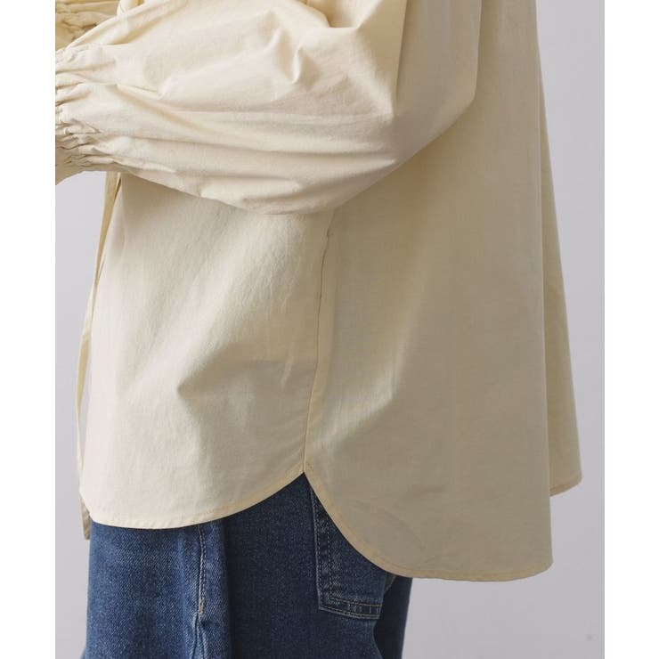 ラッフルフリルブラウス【洗濯機OK】 | OPAQUE.CLIP | 詳細画像19 