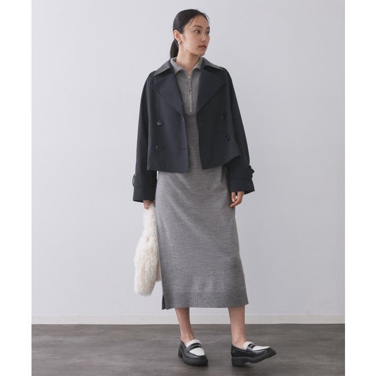 ショートトレンチコート【洗える】 | OPAQUE.CLIP | 詳細画像8 