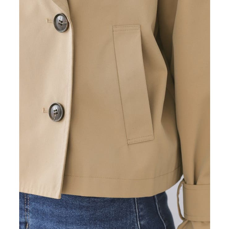 ショートトレンチコート【洗える】 | OPAQUE.CLIP | 詳細画像20 