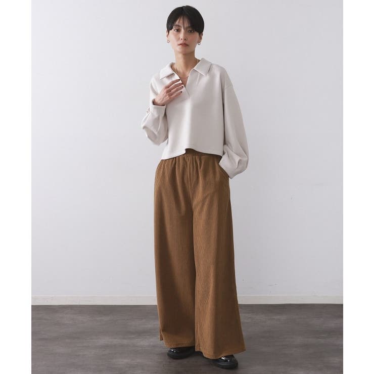 スキッパートップス【UVケア/洗濯機OK】 | OPAQUE.CLIP | 詳細画像10 