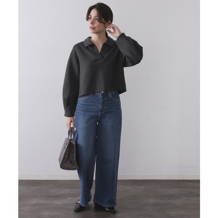 スキッパートップス【UVケア/洗濯機OK】 | OPAQUE.CLIP | 詳細画像3 