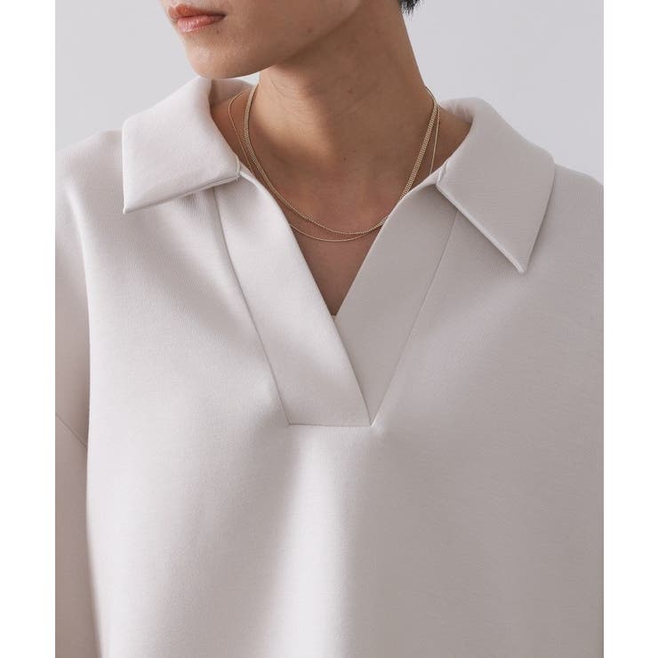 スキッパートップス【UVケア/洗濯機OK】 | OPAQUE.CLIP | 詳細画像16 