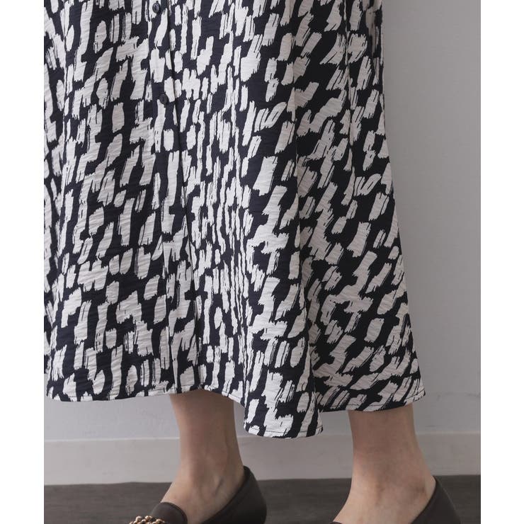 ジオメトリック柄ワンピース | OPAQUE.CLIP | 詳細画像15