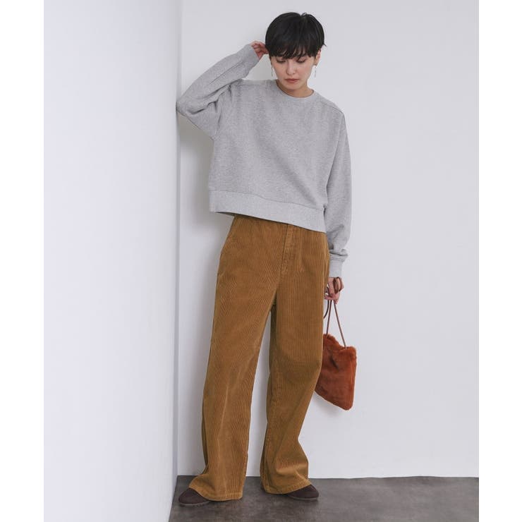 コーデュロイワイドパンツ【洗濯機OK】 | OPAQUE.CLIP | 詳細画像5 