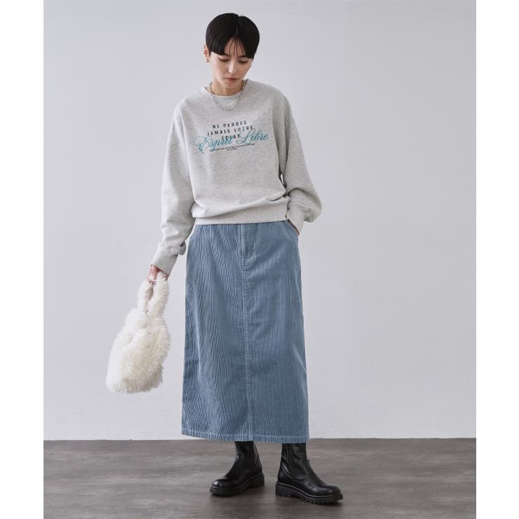 コーデュロイナロースカート【洗濯機OK】 | OPAQUE.CLIP | 詳細画像7 