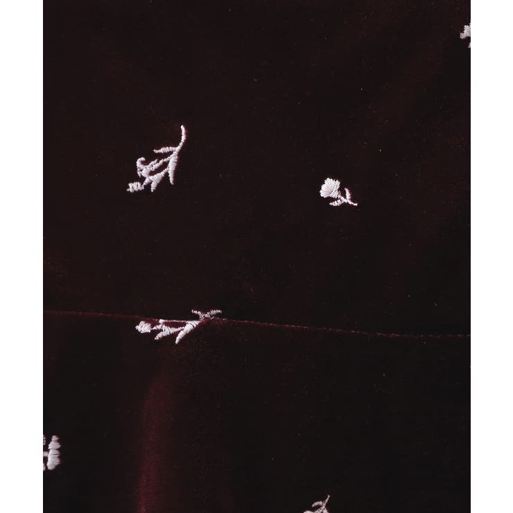 ベロアキャミ/セットアップ対応可【洗濯機OK】 | OPAQUE.CLIP | 詳細画像7 