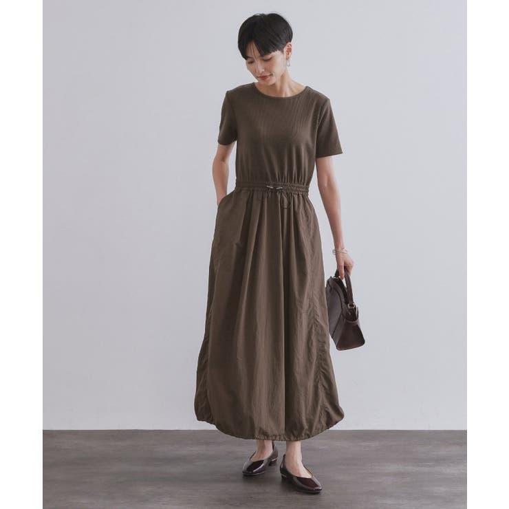 2WAYスピンドル使いドッキングワンピース【洗濯機洗い可】 | OPAQUE.CLIP | 詳細画像10 