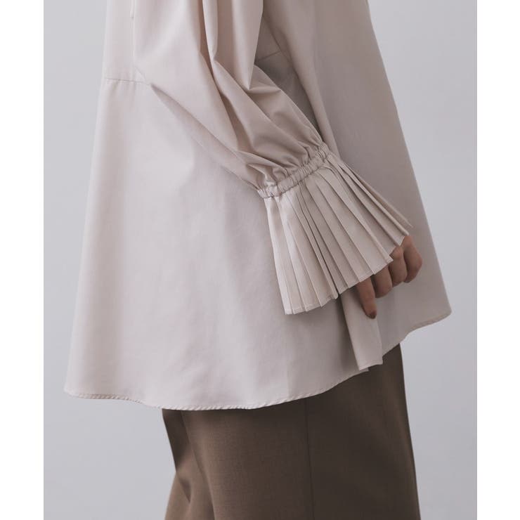 プリーツキャンディスリーブブラウス【洗濯機洗い可】 | OPAQUE.CLIP | 詳細画像25 