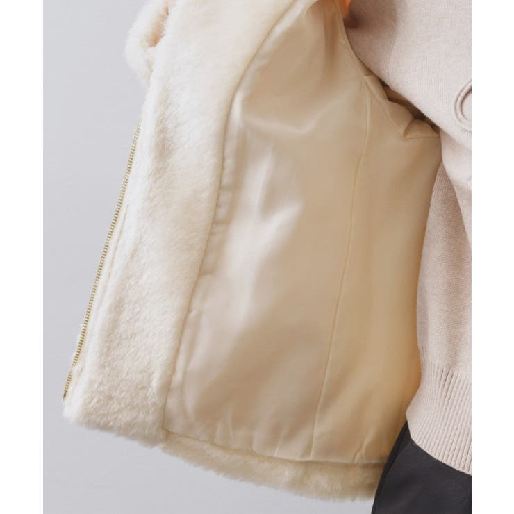 ステンカラーボアブルゾン【洗える】 | OPAQUE.CLIP | 詳細画像4 