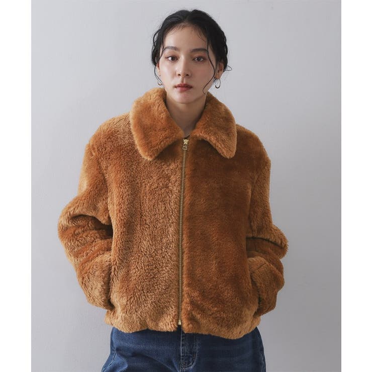 ステンカラーボアブルゾン【洗える】 | OPAQUE.CLIP | 詳細画像10 