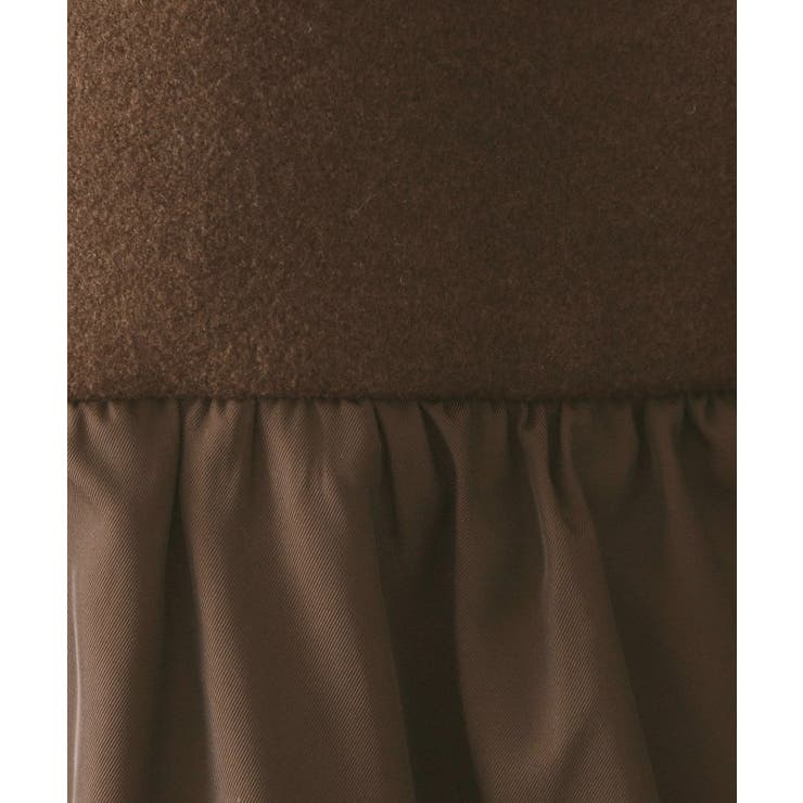 ウールライクペプラムドッキングアウター【洗濯機洗い可】 | OPAQUE.CLIP | 詳細画像10 