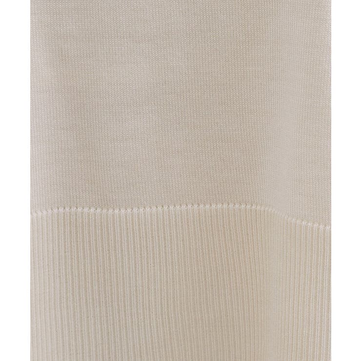 《ツインセット》リラクシーサイドスリットニット×ドッキングタンク【洗濯機洗い可】 | OPAQUE.CLIP | 詳細画像32 