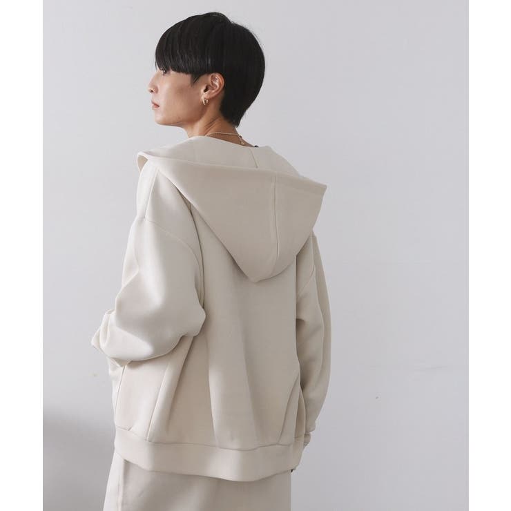 ダブルジップフーディ/セットアップ対応【洗濯機OK】 | OPAQUE.CLIP | 詳細画像1 