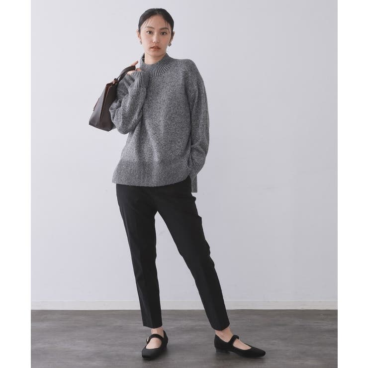 裏起毛ハイストレッチイージーテーパードパンツ【洗濯機OK】 | OPAQUE.CLIP | 詳細画像31 