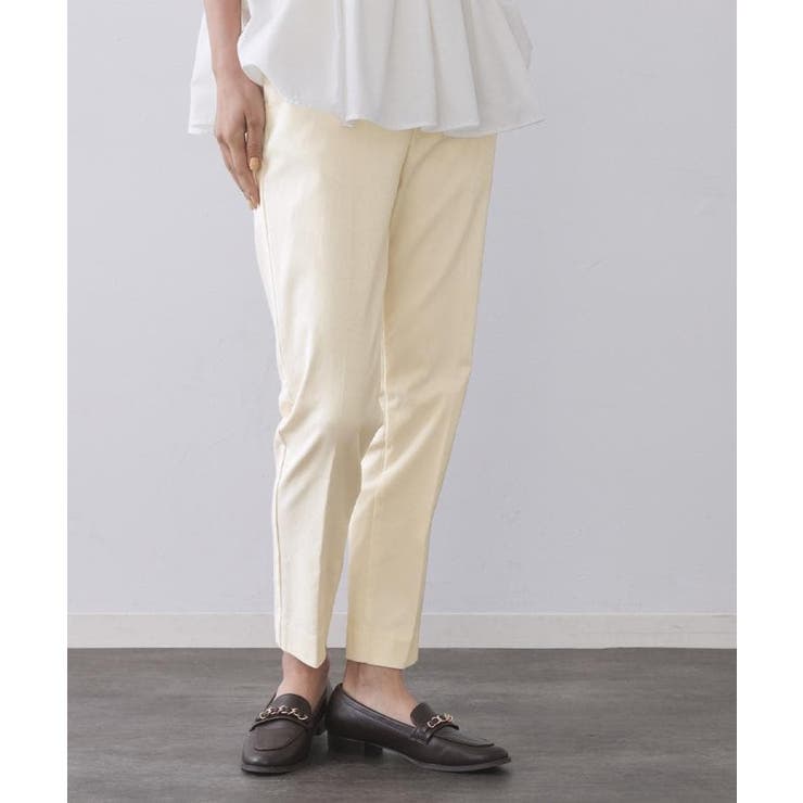 裏起毛ハイストレッチイージーテーパードパンツ【洗濯機OK】 | OPAQUE.CLIP | 詳細画像20 