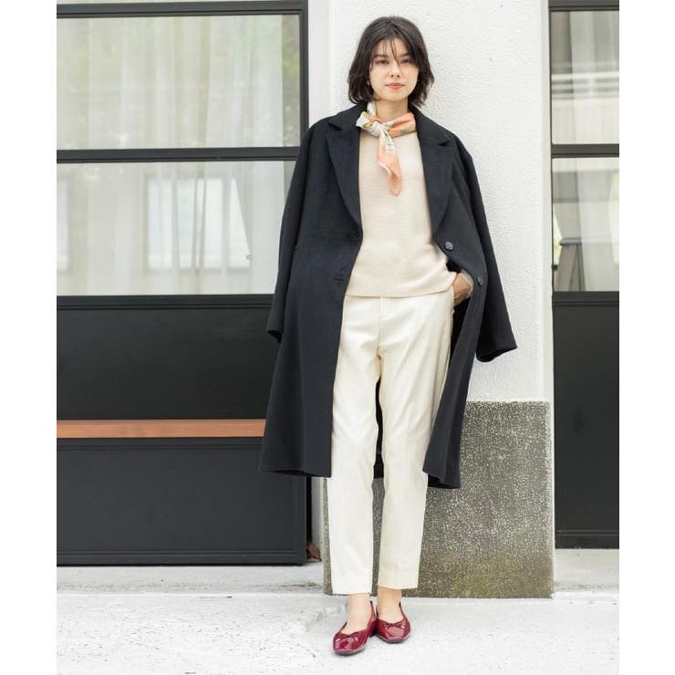 裏起毛ハイストレッチイージーテーパードパンツ【洗濯機OK】 | OPAQUE.CLIP | 詳細画像3 