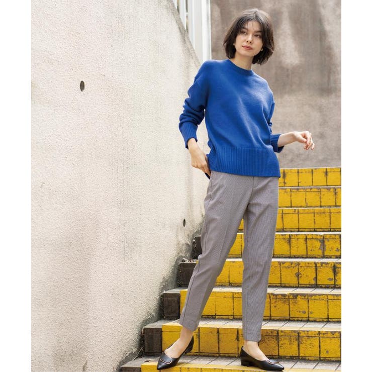 裏起毛ハイストレッチイージーテーパードパンツ【洗濯機OK】 | OPAQUE.CLIP | 詳細画像19 