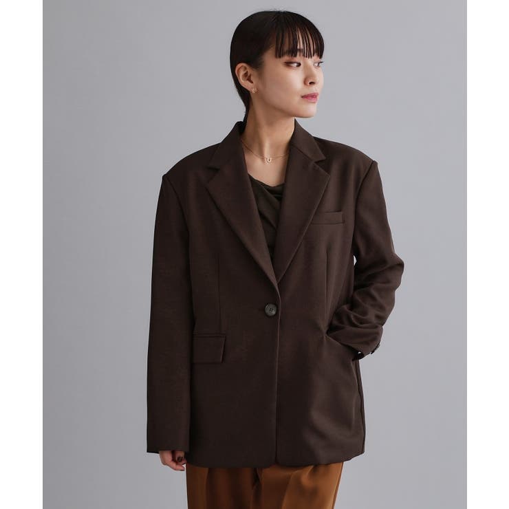 【es】ビッグテーラードジャケット【UVケア/洗濯機OK】 | OPAQUE.CLIP | 詳細画像5 