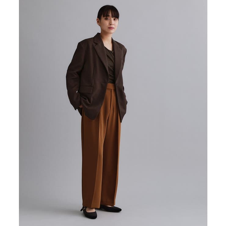 【es】ビッグテーラードジャケット【UVケア/洗濯機OK】 | OPAQUE.CLIP | 詳細画像6 