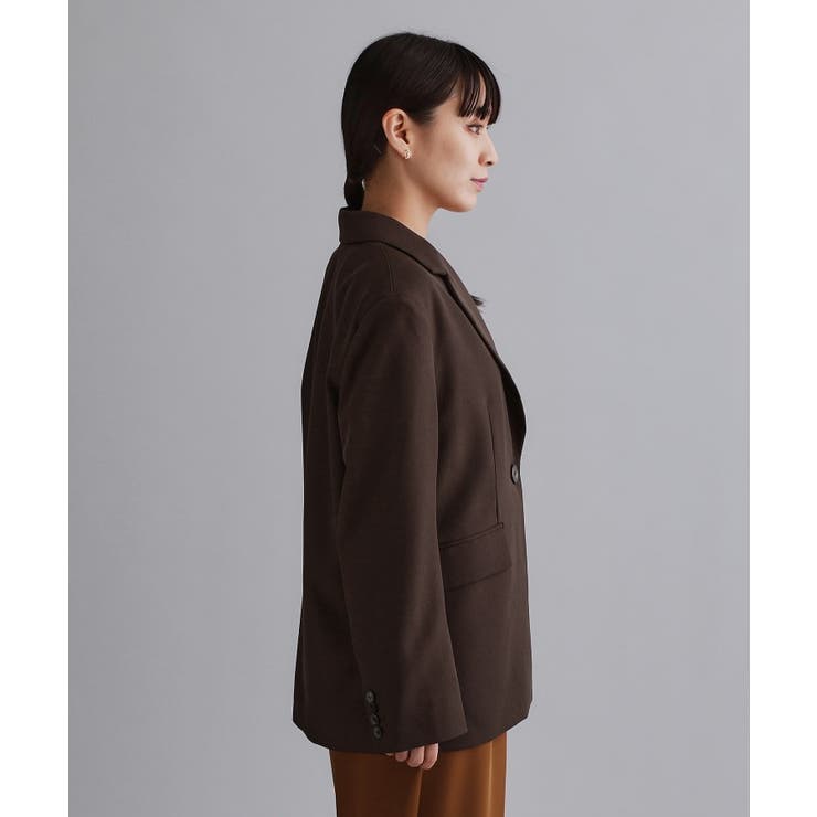 【es】ビッグテーラードジャケット【UVケア/洗濯機OK】 | OPAQUE.CLIP | 詳細画像10 